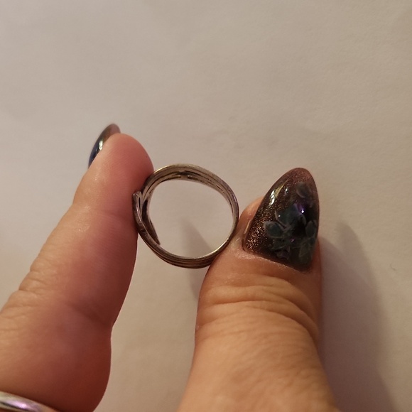 Sterling silver snake ring size 5 - Picture 2 of 2